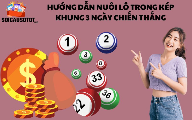 Hướng dẫn cách nuôi lô kép trong khung 3 ngày để đạt chiến thắng