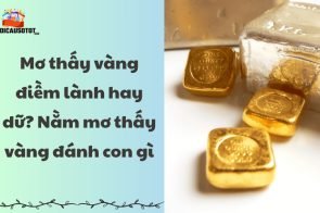 Mơ thấy vàng điềm lành hay dữ? Nằm mơ thấy vàng đánh con gì