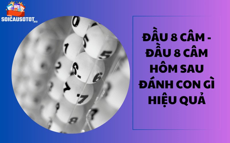 Đầu 8 câm - Đầu 8 câm hôm sau đánh con gì hiệu quả