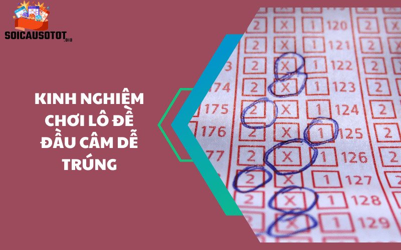 Kinh nghiệm chơi lô đề đầu câm dễ trúng