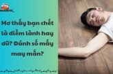 Mơ thấy bạn chết là điềm lành hay dữ? Đánh số mấy may mắn?