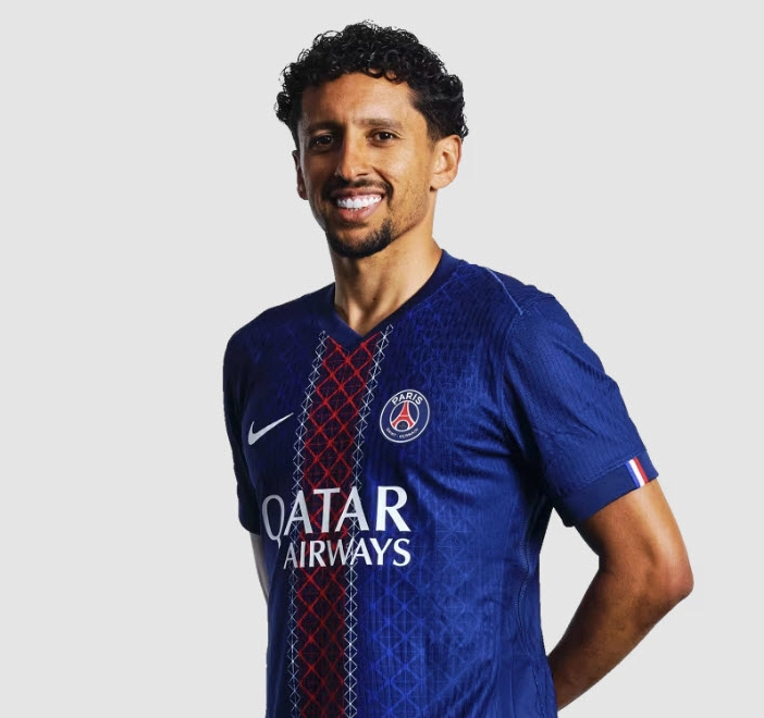Marquinhos trong màu áo PSG mùa giải 2026